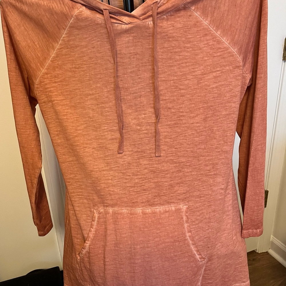 Logo slub hoodie